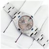 Image 3 : Rolex Ladies Quickset Salmon Arabic & Sapphire Diamond Datejust 26MM