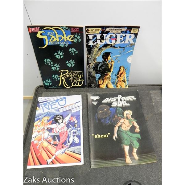 LOT OF 4 ODDBALL COMIC BOOKS LOT 2