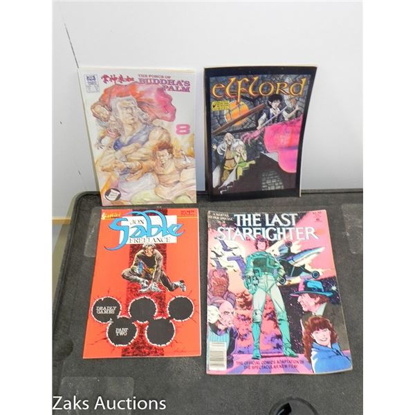 LOT OF 4 ODDBALL COMIC BOOKS LOT 4