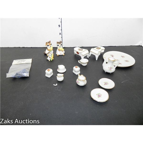 MINIATURE CHINA LOT