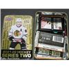 Image 2 : TIN OF MISC PACKS OF HOCKEY CARDS LOT 3