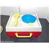 Image 4 : FISHER PRICE RECORD PLAYER WITH RECORDS