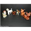 Image 1 : LOT OF VINTAGE ANIMAL FIGURINES