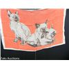 Image 2 : BEAUTIFUL LOT OF MID CENTURY TEA TOWELS