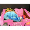 Image 1 : LARGE BOX WITH BABY AND TODDLER TOYS