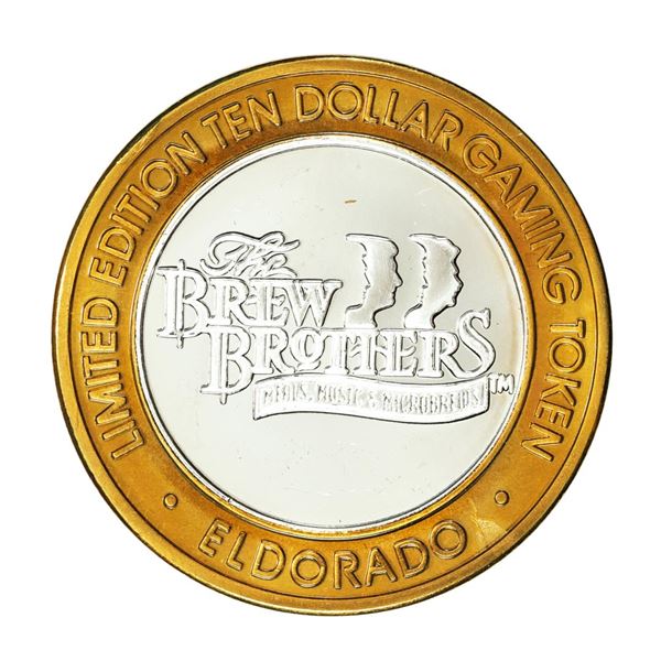 .999 Fine Silver Eldorado Reno, Nevada $10 Limited Edition Gaming Token