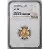 Image 1 : 2016 $5 American Gold Eagle Coin NGC MS70