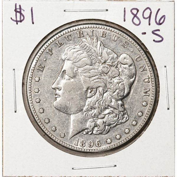 1896-S $1 Morgan Silver Dollar Coin