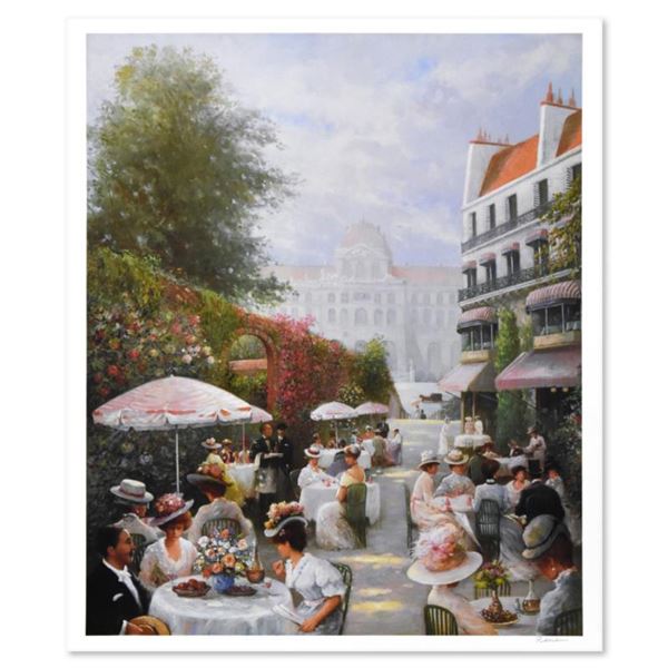 Rene Morse "The Highnoon Pleasure of Parisians" Limited Edition Lithograph on Paper