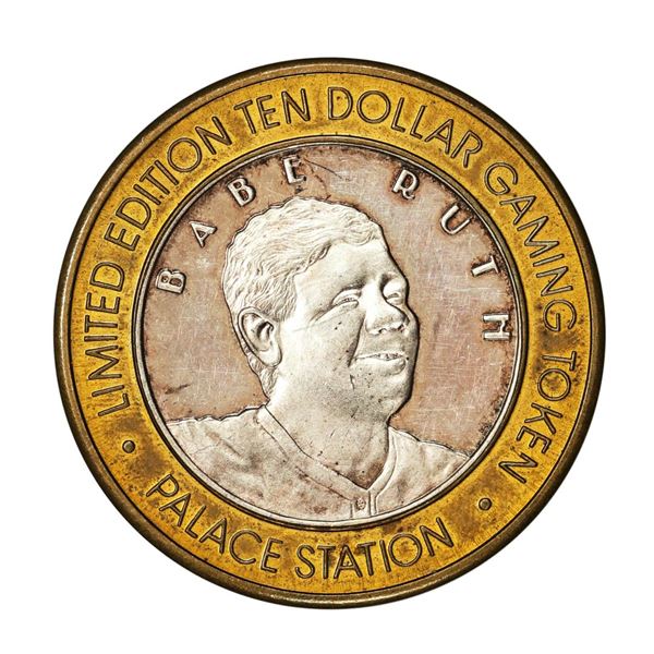 .999 Fine Silver Palace Station Las Vegas, Nevada $10 Limited Edition Gaming Token