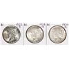 Image 1 : Lot of 1922-S, 1923-S & 1924-S $1 Peace Silver Dollar Coins