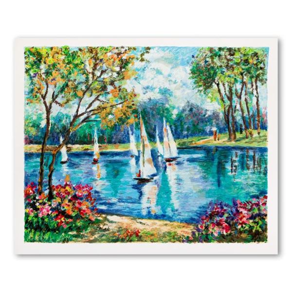 Dimitri Polak (1922-2008) "Boat Parade" Limited Edition Serigraph on Paper