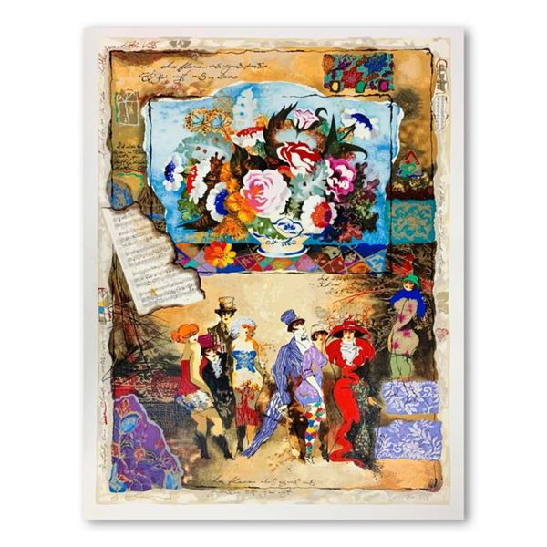 Galtchansky & Wissotzky "Evening Bouquet" Limited Edition Serigraph on Paper