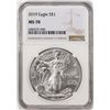 Image 1 : 2019 $1 American Silver Eagle Coin NGC MS70