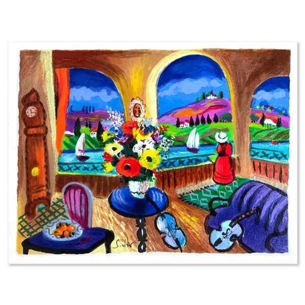 Shlomo Alter (1936-2021) "Spanish Guitar" Limited Edition Serigraph on Paper