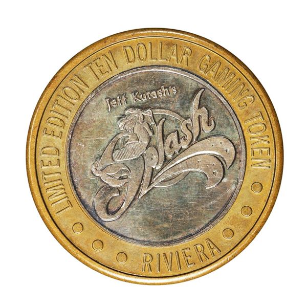 .999 Silver Riviera Hotel & Casino Las Vegas $10 Casino Limited Edition Gaming Token