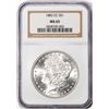 Image 1 : 1883-CC $1 Morgan Silver Dollar Coin NGC MS65