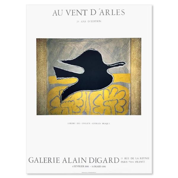 George Braque (1882-1963) "L'ordre des Oiseaux" Print Poster on Paper
