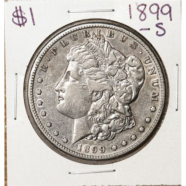 1899-S $1 Morgan Silver Dollar Coin