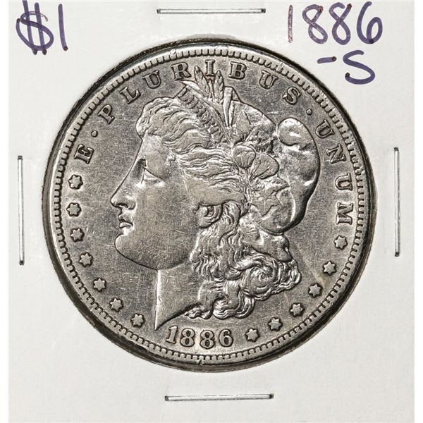 1886-S $1 Morgan Silver Dollar Coin