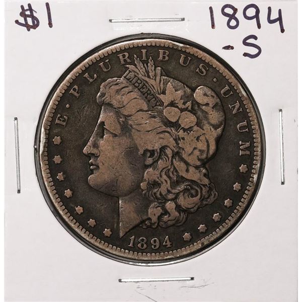 1894-S $1 Morgan Silver Dollar Coin