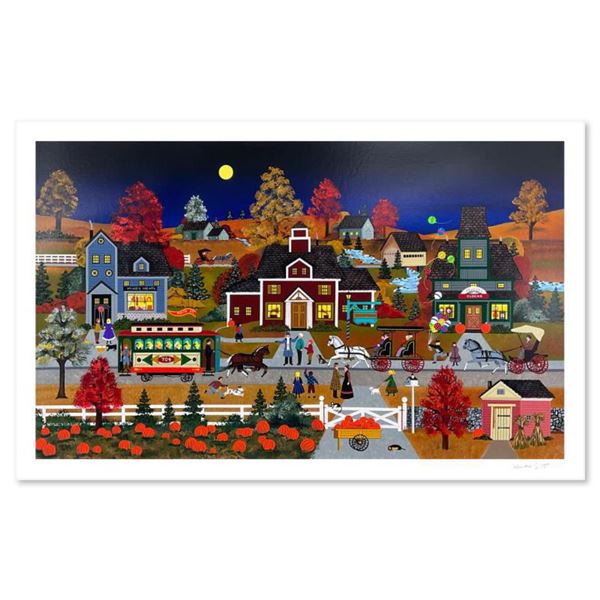 Jane Wooster Scott "Autumn Reflection" Limited Edition Lithograph on Paper