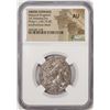 Image 1 : c.95-75 BC Greek Coinage Seleucid Kingdom AR Tetradrachm Ancient Coin NGC AU