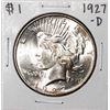 Image 1 : 1927-D $1 Peace Silver Dollar Coin