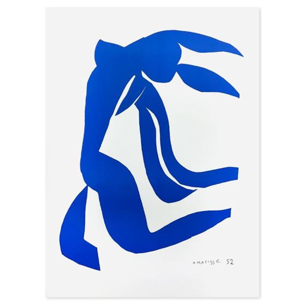 Henri Matisse (1869-1954) "La Chevelure" Limited Edition Lithograph on Paper