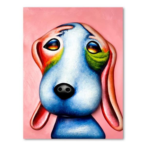 Wang "Homer (Pink)" Limited Edition Mixed Media