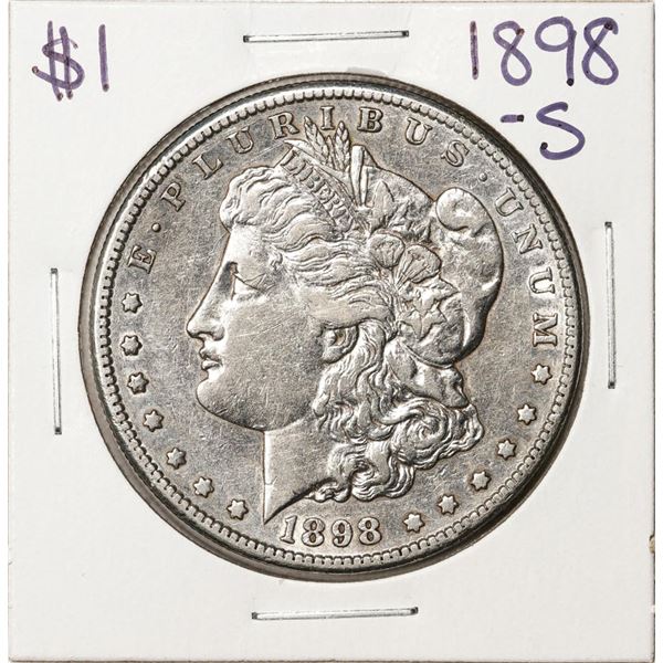1898-S $1 Morgan Silver Dollar Coin