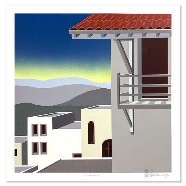 William Schlesinger (1915-2011) "Terrascape" Limited Edition Serigraph on Paper