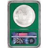 Image 2 : 2005 $1 American Silver Eagle Coin NGC MS70 From US Mint Sealed Box Green Core