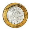 Image 1 : .999 Silver Plaza Hotel & Casino Las Vegas, Nevada $10 Limited Edition Gaming Token