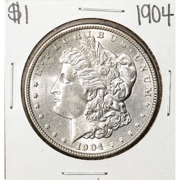 1904 $1 Morgan Silver Dollar Coin