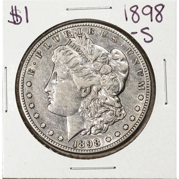 1898-S $1 Morgan Silver Dollar Coin