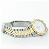 Image 9 : Rolex Men's Two Tone White Roman Diamond Datejust Wristwatch