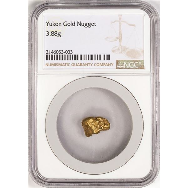 3.88 Gram Yukon Gold Nugget NGC Graded