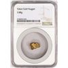 Image 1 : 3.88 Gram Yukon Gold Nugget NGC Graded