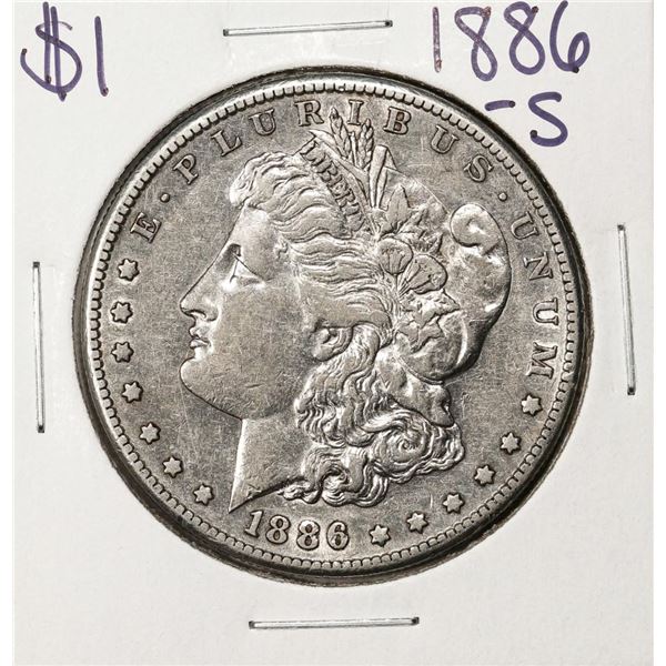 1886-S $1 Morgan Silver Dollar Coin