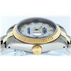 Image 8 : Rolex Ladies Two Tone White Roman Datejust Wristwatch