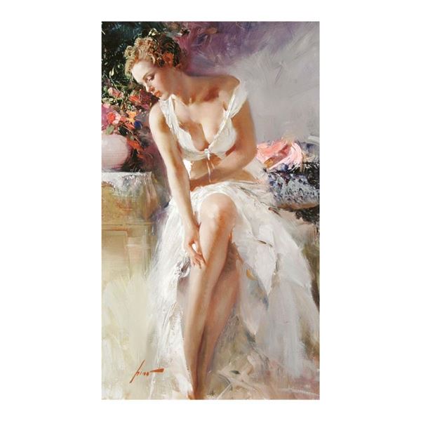 Pino (1939-2010)  Angelica  Limited Edition Giclee On Canvas