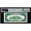 Image 2 : 1934 $10 Federal Reserve Star Note Light Green Seal Fr.2004-B* PMG Ch. Very Fine 35EPQ