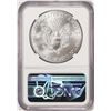 Image 2 : 2019(W) $1 American Silver Eagle Coin NGC MS70 FDOI Moy Signature West Point Mint