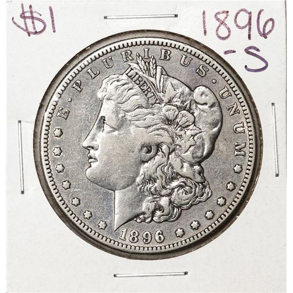 1896-S $1 Morgan Silver Dollar Coin