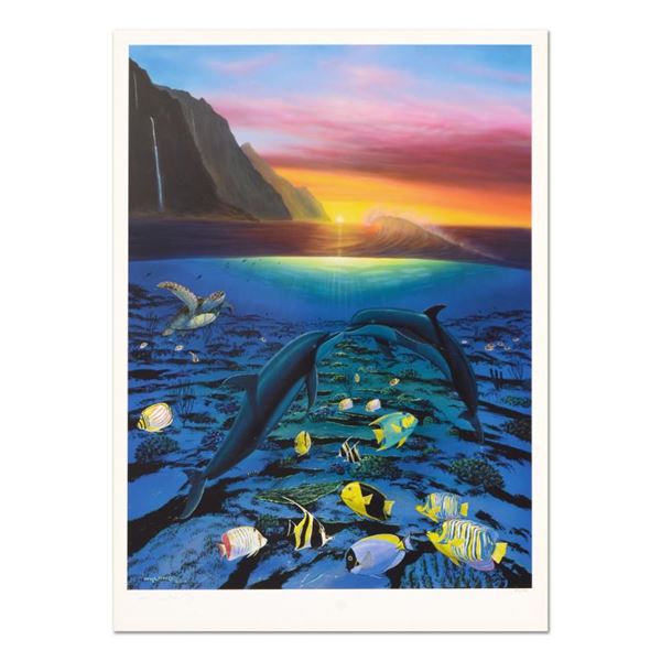 Wyland  Kiss For The Sea  Limited Edition Lithograph On Paper