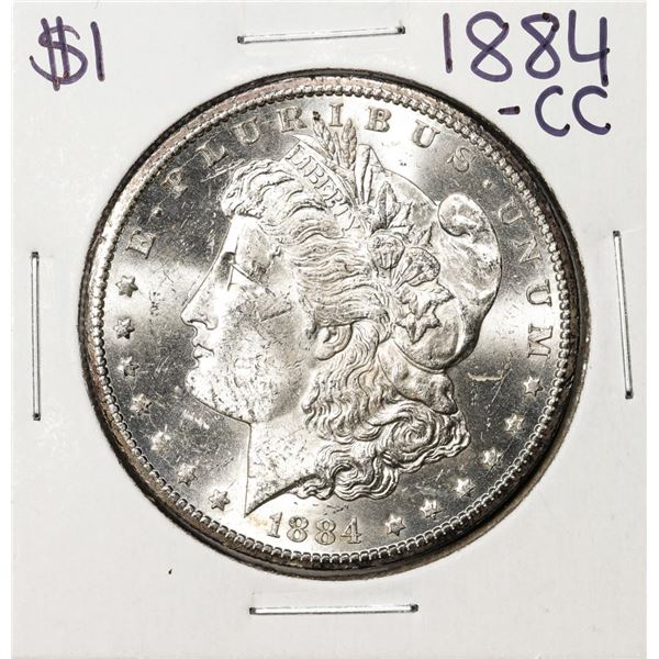 1884-CC $1 Morgan Silver Dollar Coin