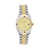 Image 2 : Rolex Men's Two Tone Champagne Index Ruby and Diamond Datejust Wristwatch