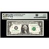 Image 2 : 1988 $ Federal Reserve Misalignment Error Note Fr.1914-B PMG Gem Uncirculated 65EPQ