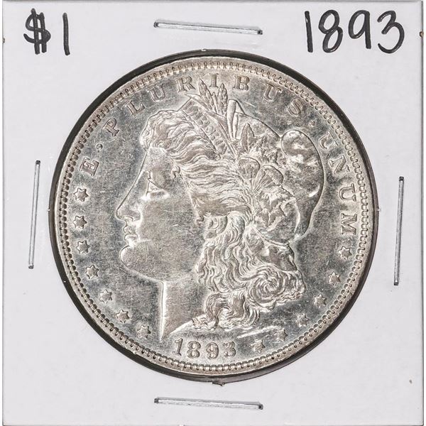 1893 $1 Morgan Silver Dollar Coin